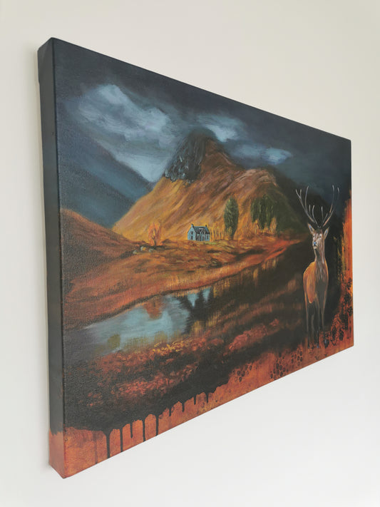 Elegant modern white house painting for interior design