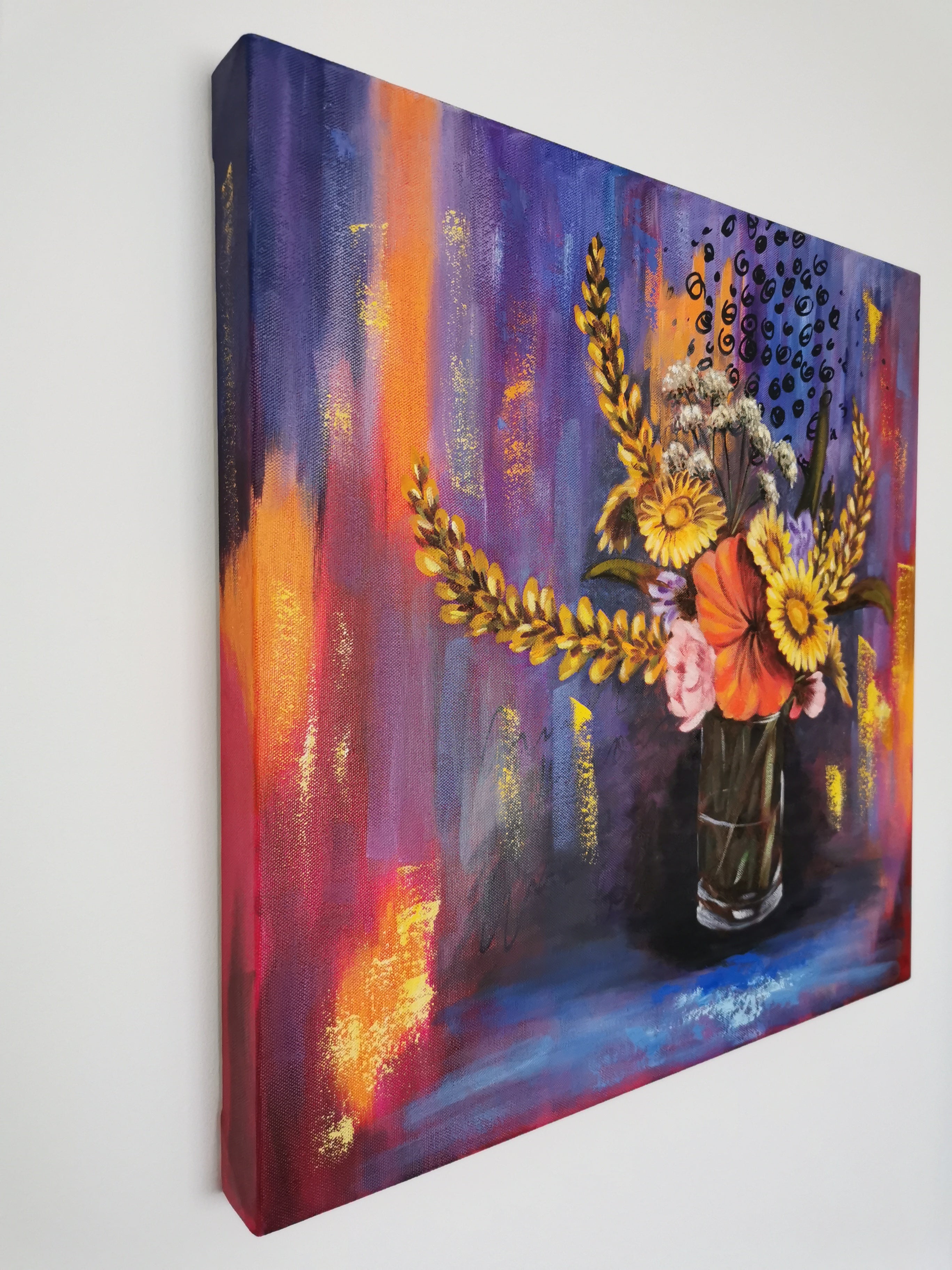 Colorful bouquet of flowers