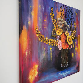 Colorful bouquet of flowers