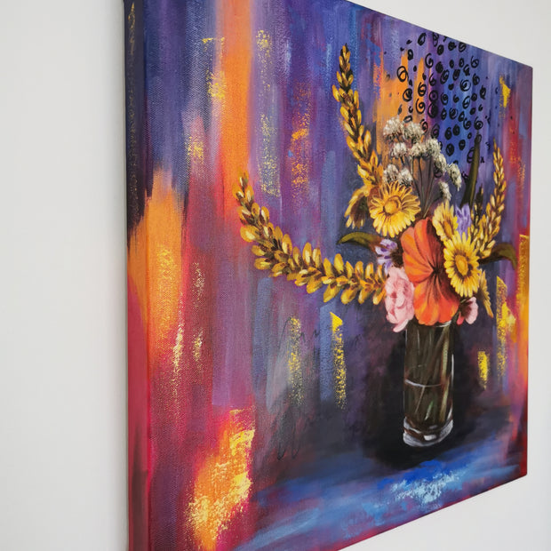 Colorful bouquet of flowers