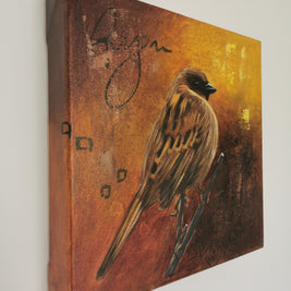 Charming sparrow design