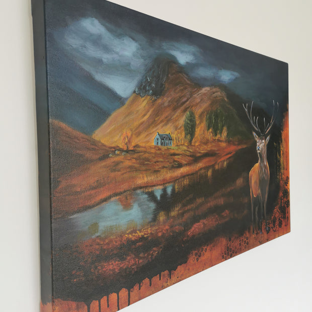 Elegant modern white house painting for interior design